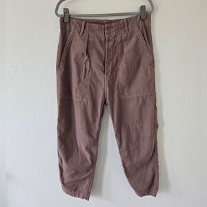 Citizens of Humanity Premium‎ Slouchy Surplus Sadie Pant Mauve Brown size 28